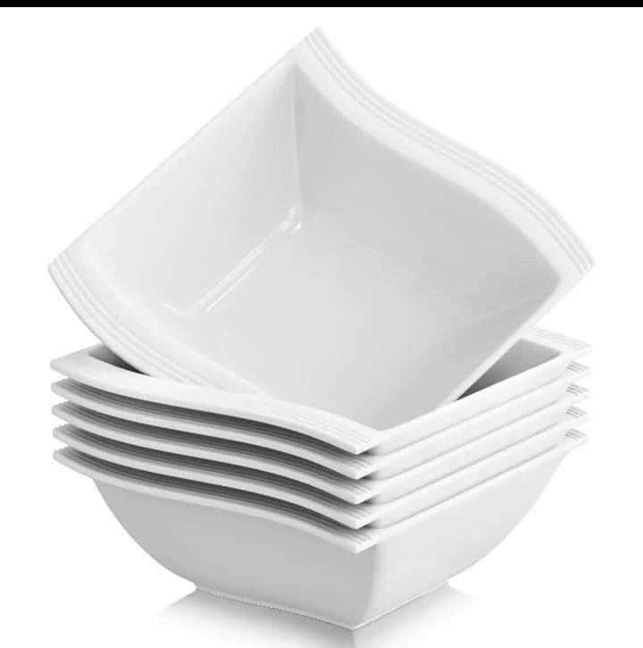 6pcs Ceramic Soup/Salad Bowls
