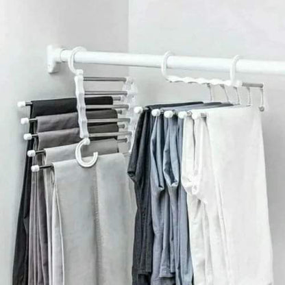Wardrobe 5 in 1 Multi-functional Clothes Hangers