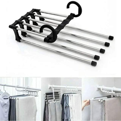 Wardrobe 5 in 1 Multi-functional Clothes Hangers