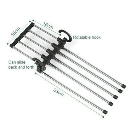 Wardrobe 5 in 1 Multi-functional Clothes Hangers