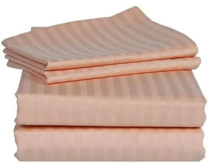 6*7 Pin Stripped Cotton Bedsheets