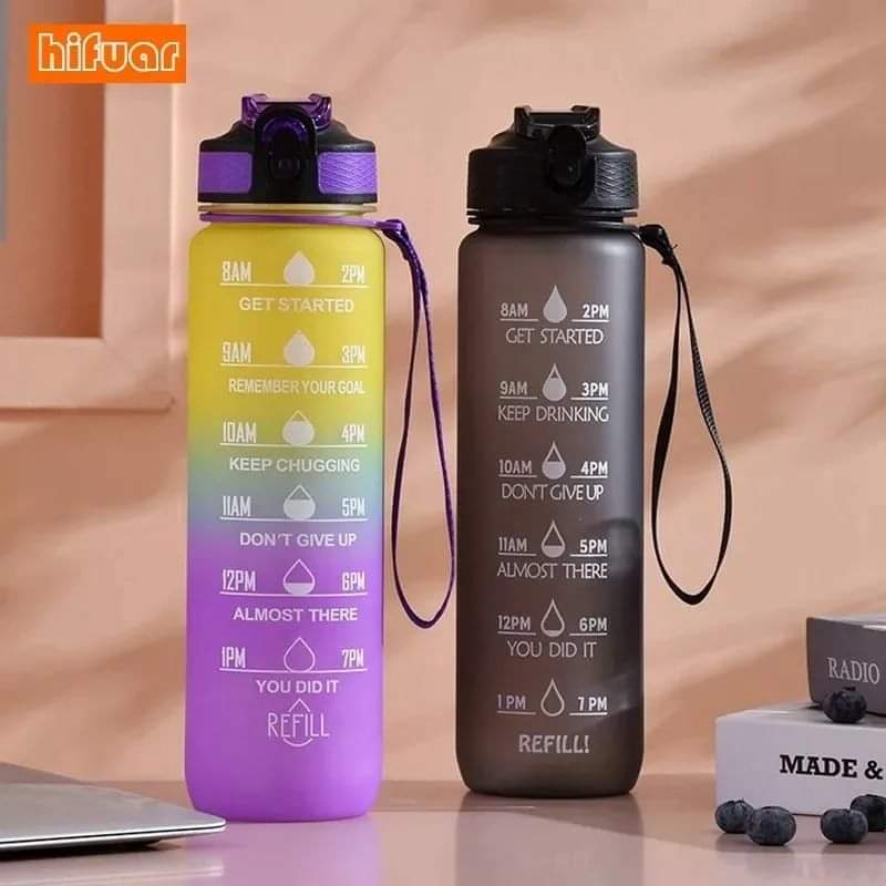 1ltr motivational water bottle