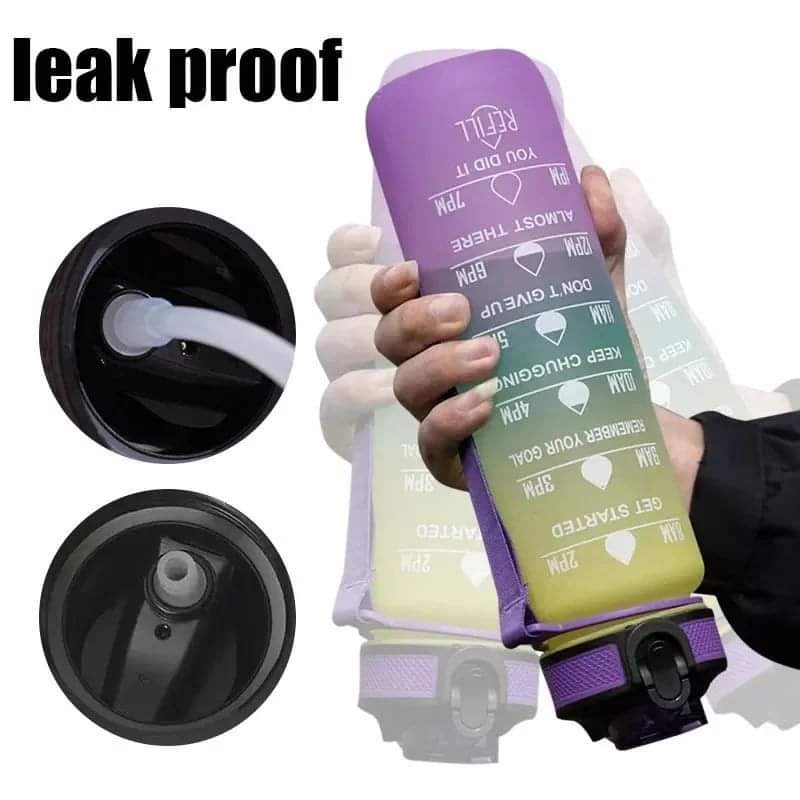1ltr motivational water bottle
