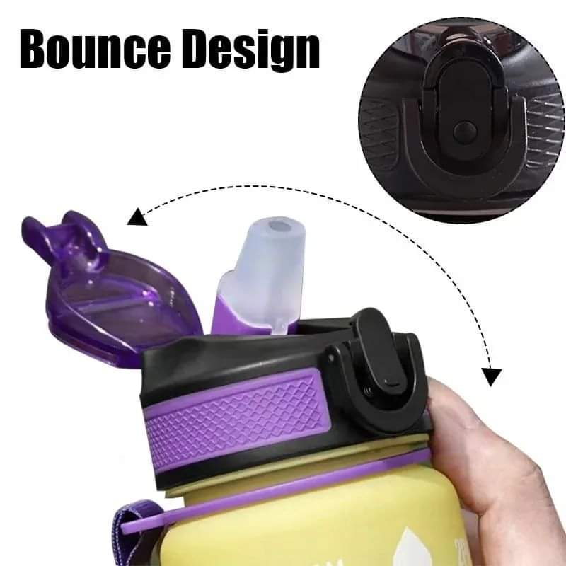 1ltr motivational water bottle