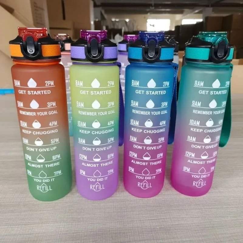 1ltr motivational water bottle