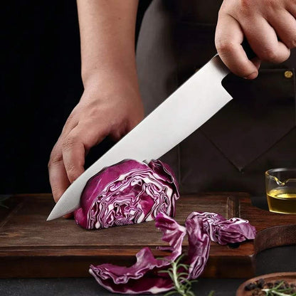 5pcs Knife Set with a Wooden Cutting Board