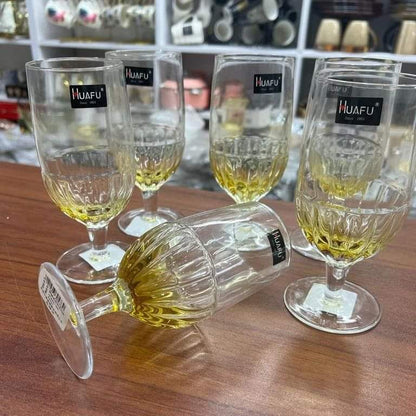 6pcs Classy Wine Glasses