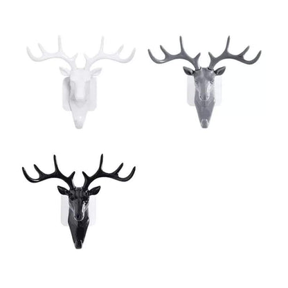 Deer wall hooks