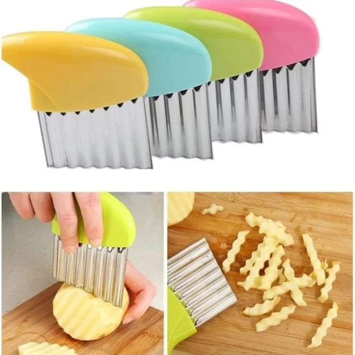 Crinkle knife
