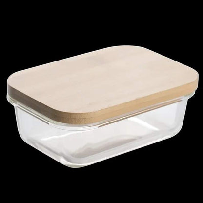 Glass snack box