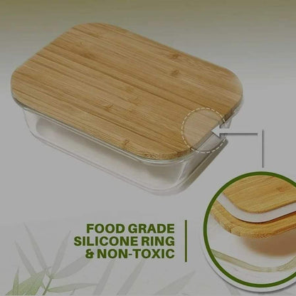 Glass snack box