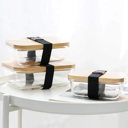 Glass snack box