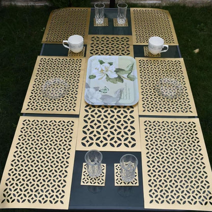 13pcs non woven tablemats set