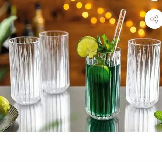6pcs Juice/Water/Cocktails Glasses