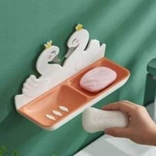 Swan Double Soap