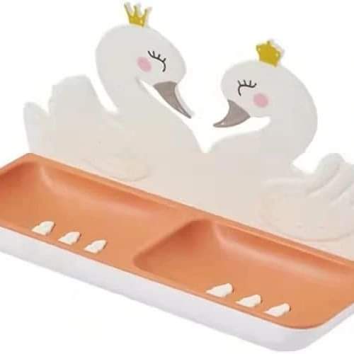 Swan Double Soap