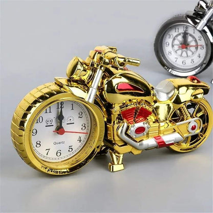 Creative Retro Motorcycle Alarm Clock