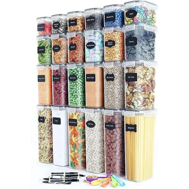 7pcs Food/Pantry Storage Containers
