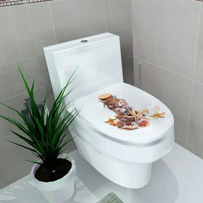 Creative 3D Toilet Seat Decals