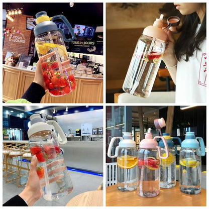 BPA Free Tritan Plastic Water Bottles With Straw