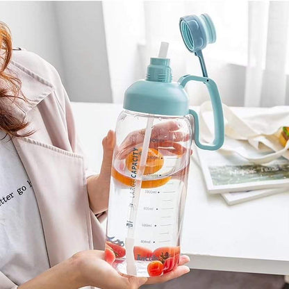 BPA Free Tritan Plastic Water Bottles With Straw