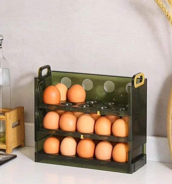 3Layer Acrylic Egg  Storage Box