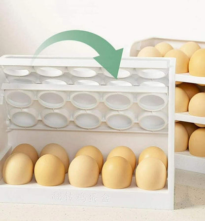 3Layer Acrylic Egg  Storage Box