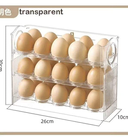 3Layer Acrylic Egg  Storage Box