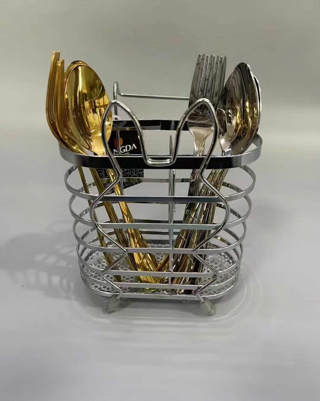 Heavy duty stainless steel spoon rack – gemelli-collections