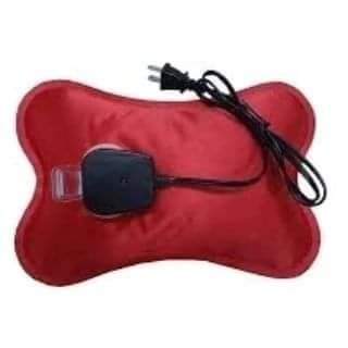 Large 2.5L hot water bottle with a fleece cover