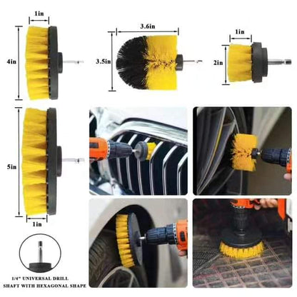 25 pcs detailed car cleaning took kit