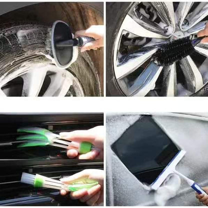 25 pcs detailed car cleaning took kit