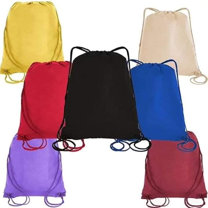 Draw string swimming bags
