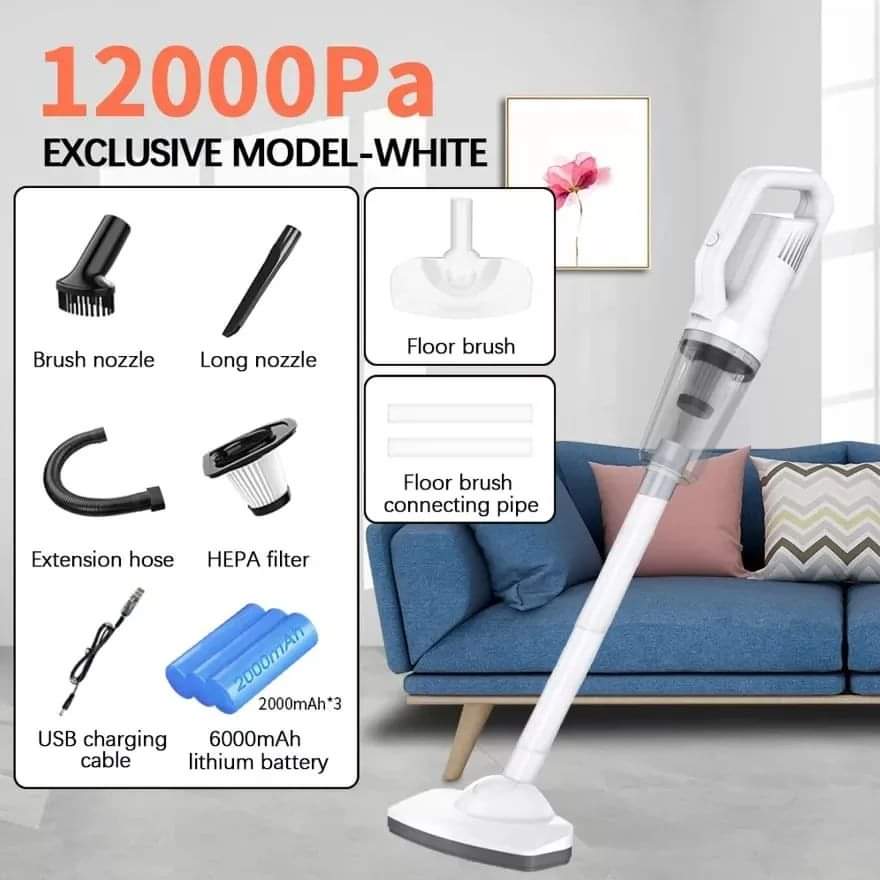 Rechargeable vacuum cleaner