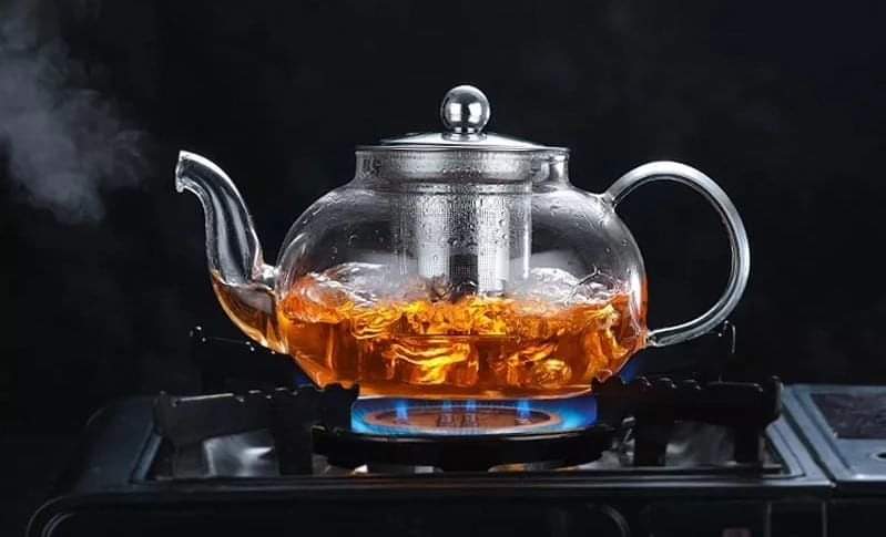 1L Borosilicate Glass Tea Pot