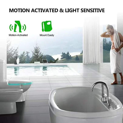 16 lights motion sensor toilet light