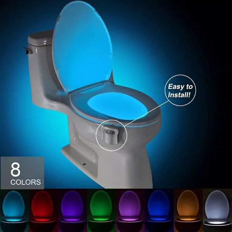 16 lights motion sensor toilet light