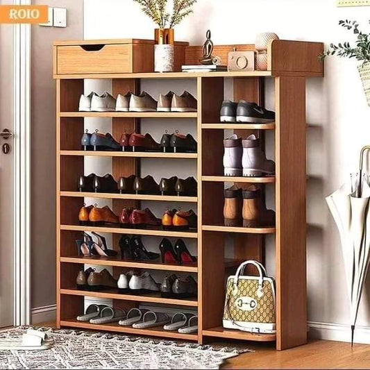 Multi-layer shoe rack