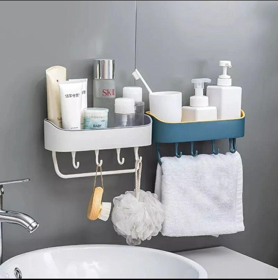 Multifunctional bathroom organizer