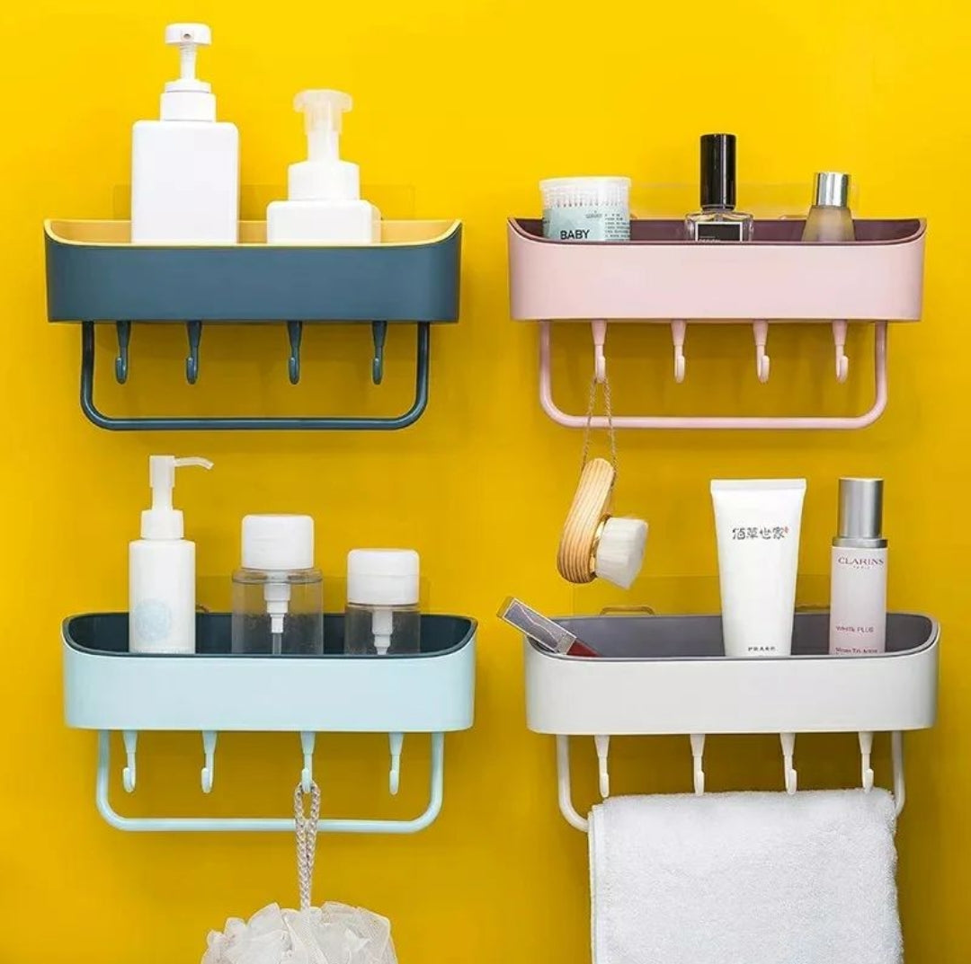 Multifunctional bathroom organizer