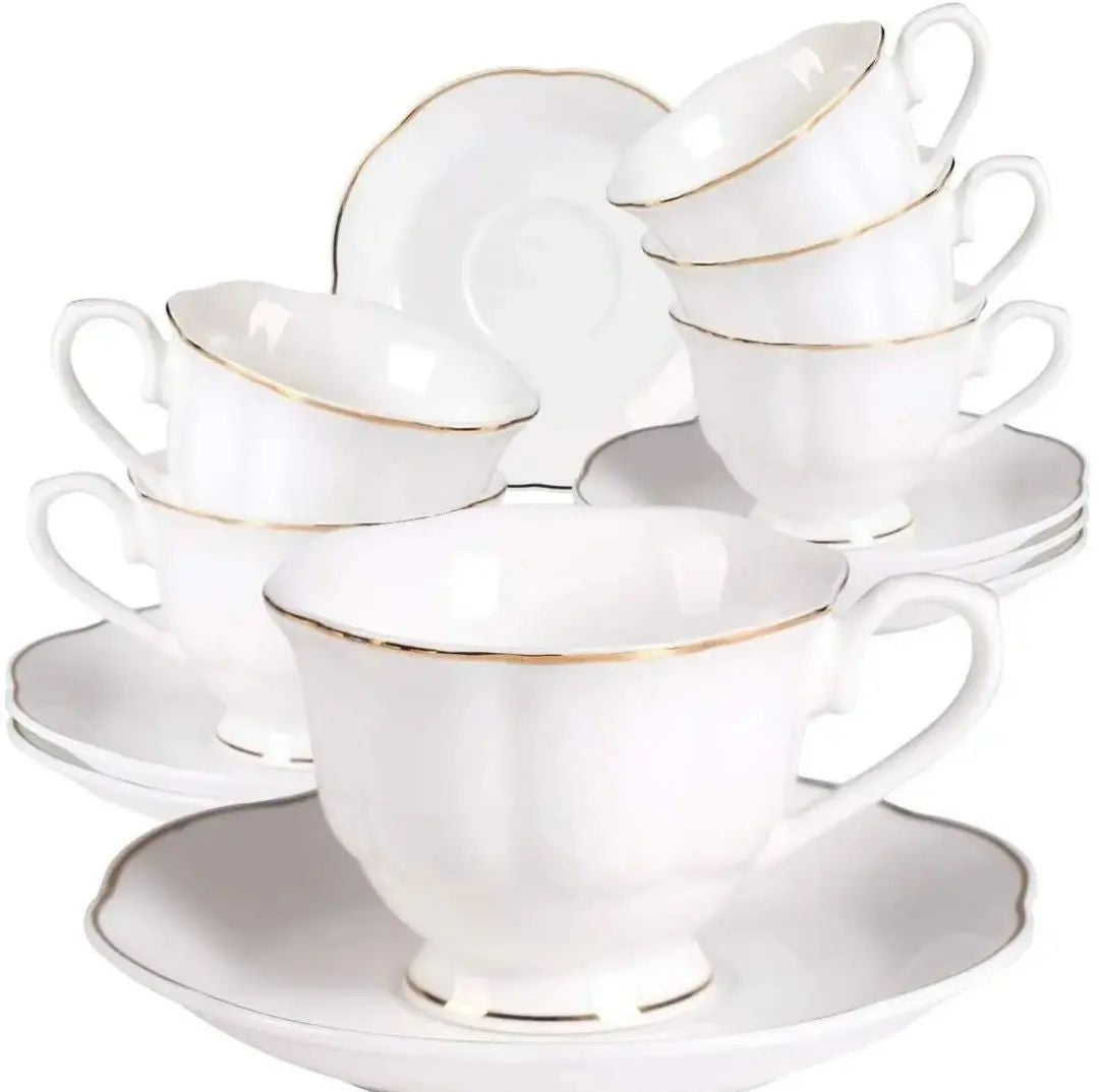 6pcs Cup Saucer Set