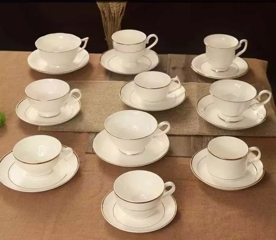 6pcs Cup Saucer Set