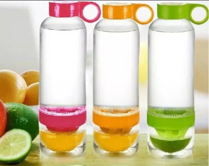 Infuser fruit/lemon water bottle