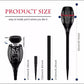 6Pieces LED solar flame lamp