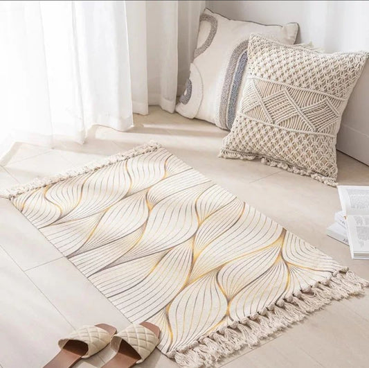 Nordic Cotton Linen Carpets