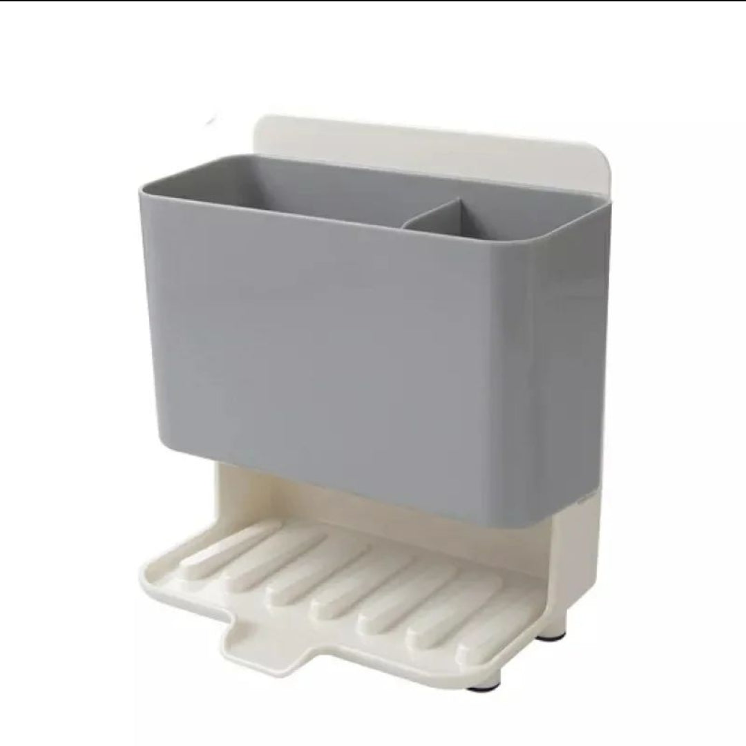 2 compartment multipurpose sink organizer