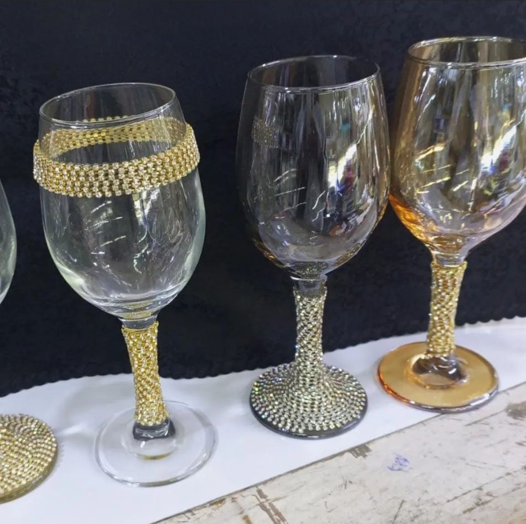6pcs Assorted Wine/Champagne/Cocktail Glasses