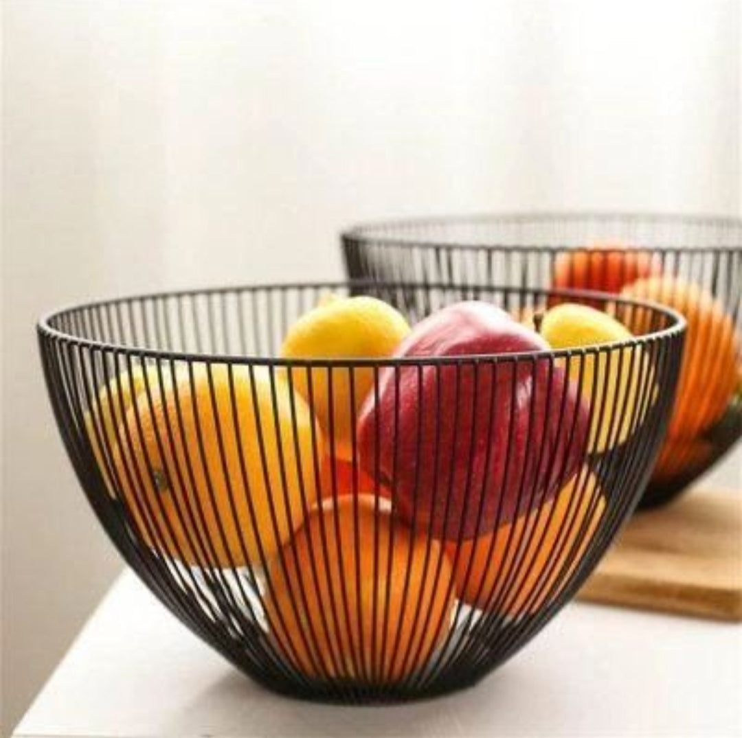 Gold/Black Fruit Baskets