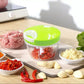 2  in 1 Manual Food Chopper With Whisk