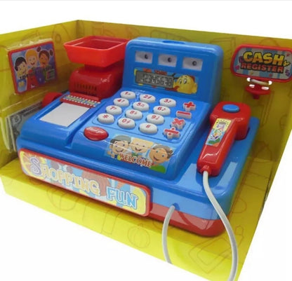 Supermarket cash register play set